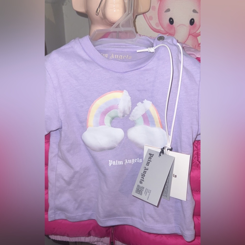 Palm angel infant shirt